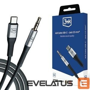 Kaabel 3MK  3MK Kabel AUX USB-C - Jack 3,5 mm 1m 