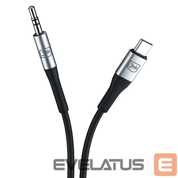 Kaabel 3MK 3MK Kabel AUX USB-C - Jack 3,5 mm 1m