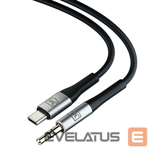 Kaabel 3MK 3MK Kabel AUX USB-C - Jack 3,5 mm 1m