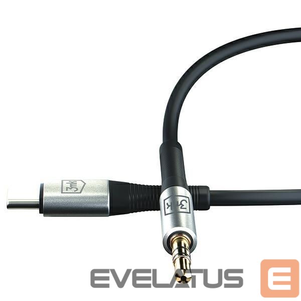 Kaabel 3MK 3MK Kabel AUX USB-C - Jack 3,5 mm 1m