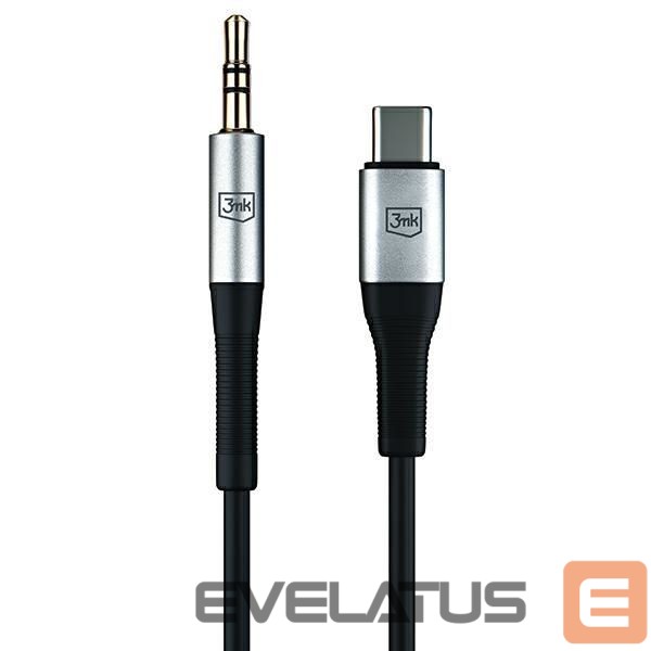Kaabel 3MK 3MK Kabel AUX USB-C - Jack 3,5 mm 1m