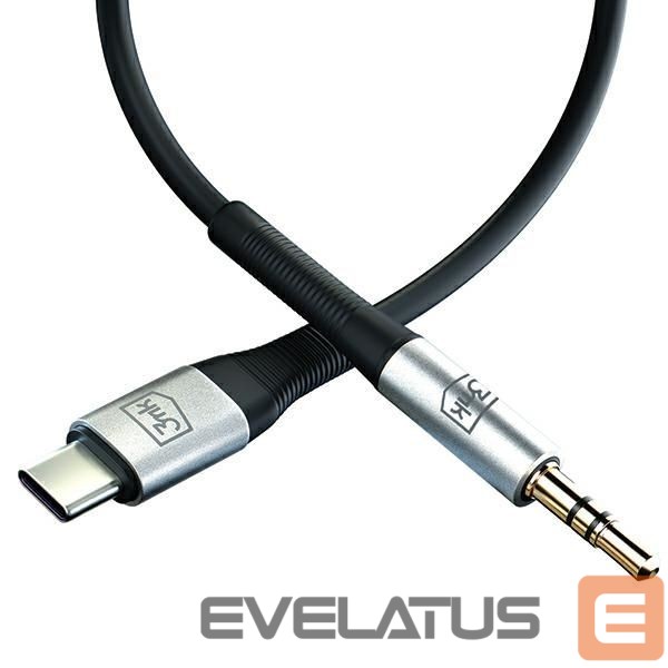 Kaabel 3MK 3MK Kabel AUX USB-C - Jack 3,5 mm 1m