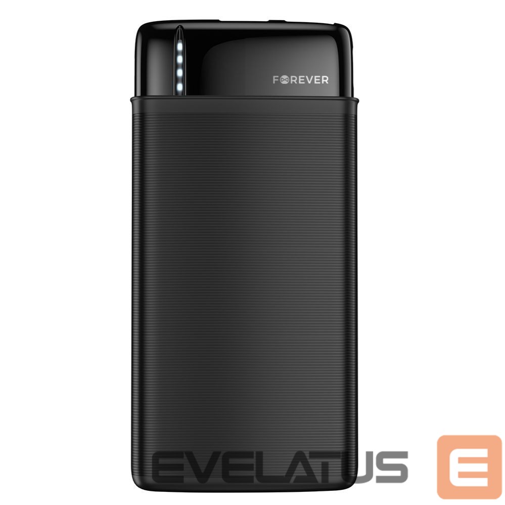 Väline aku Forever Forever power bank TB-100M 10000 mAh black