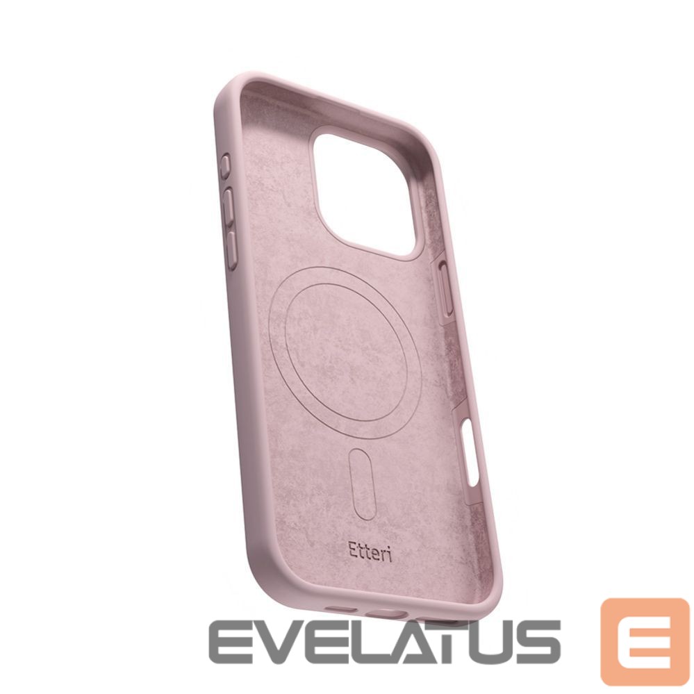 Tagakaaned etteri Etteri Silicone Mag case for iPhone 16 Pro 6,3" light pink