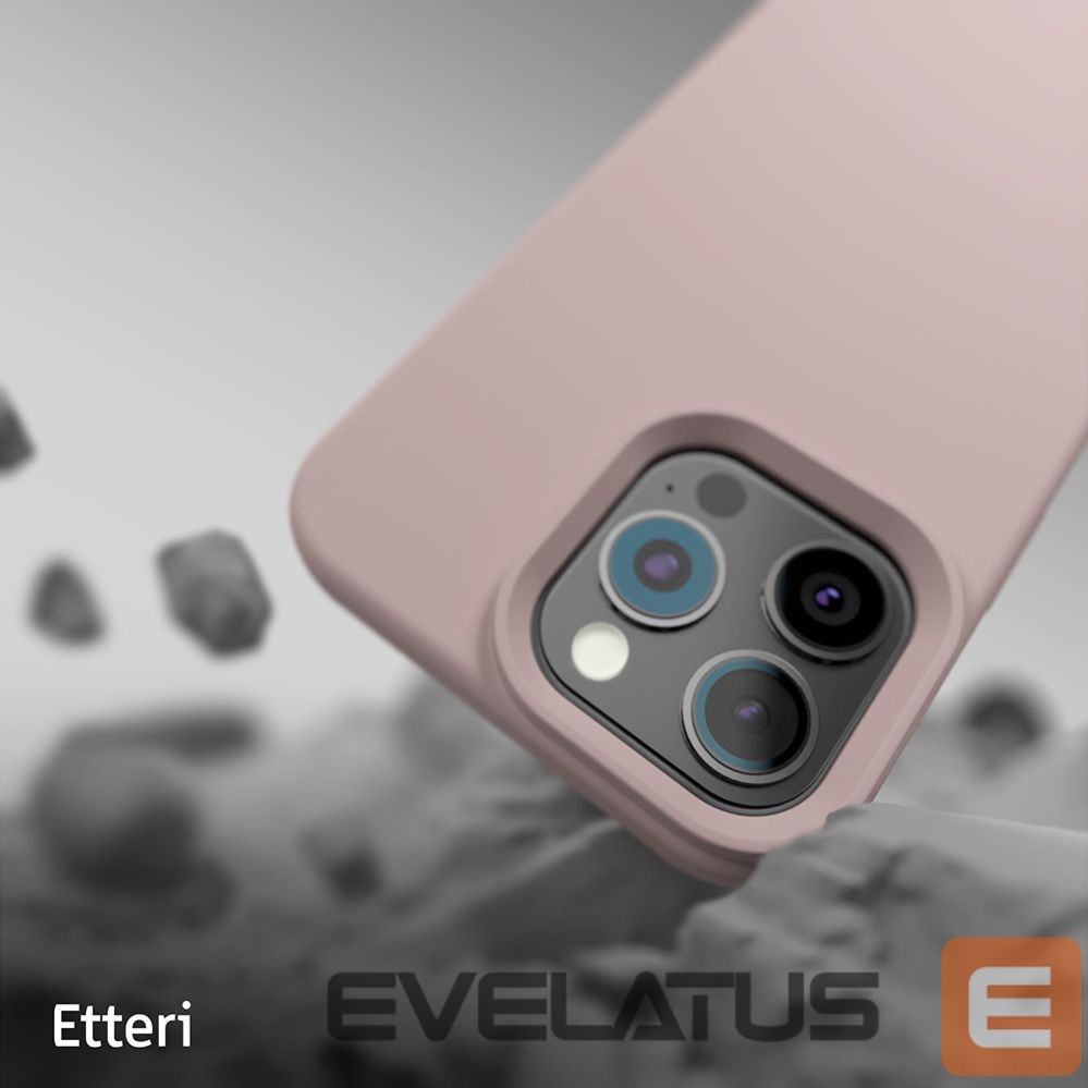 Tagakaaned etteri Etteri Silicone Mag case for iPhone 16 Pro 6,3" light pink