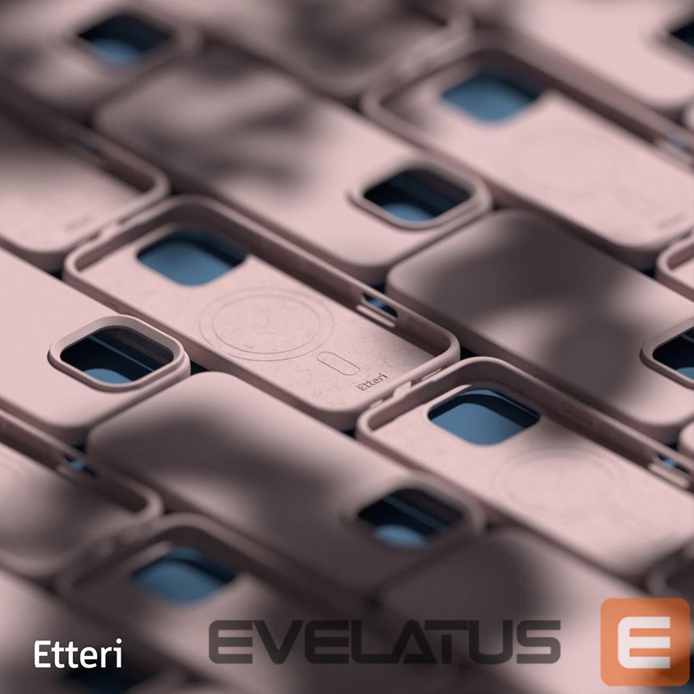 Tagakaaned etteri Etteri Silicone Mag case for iPhone 16 Pro 6,3" light pink