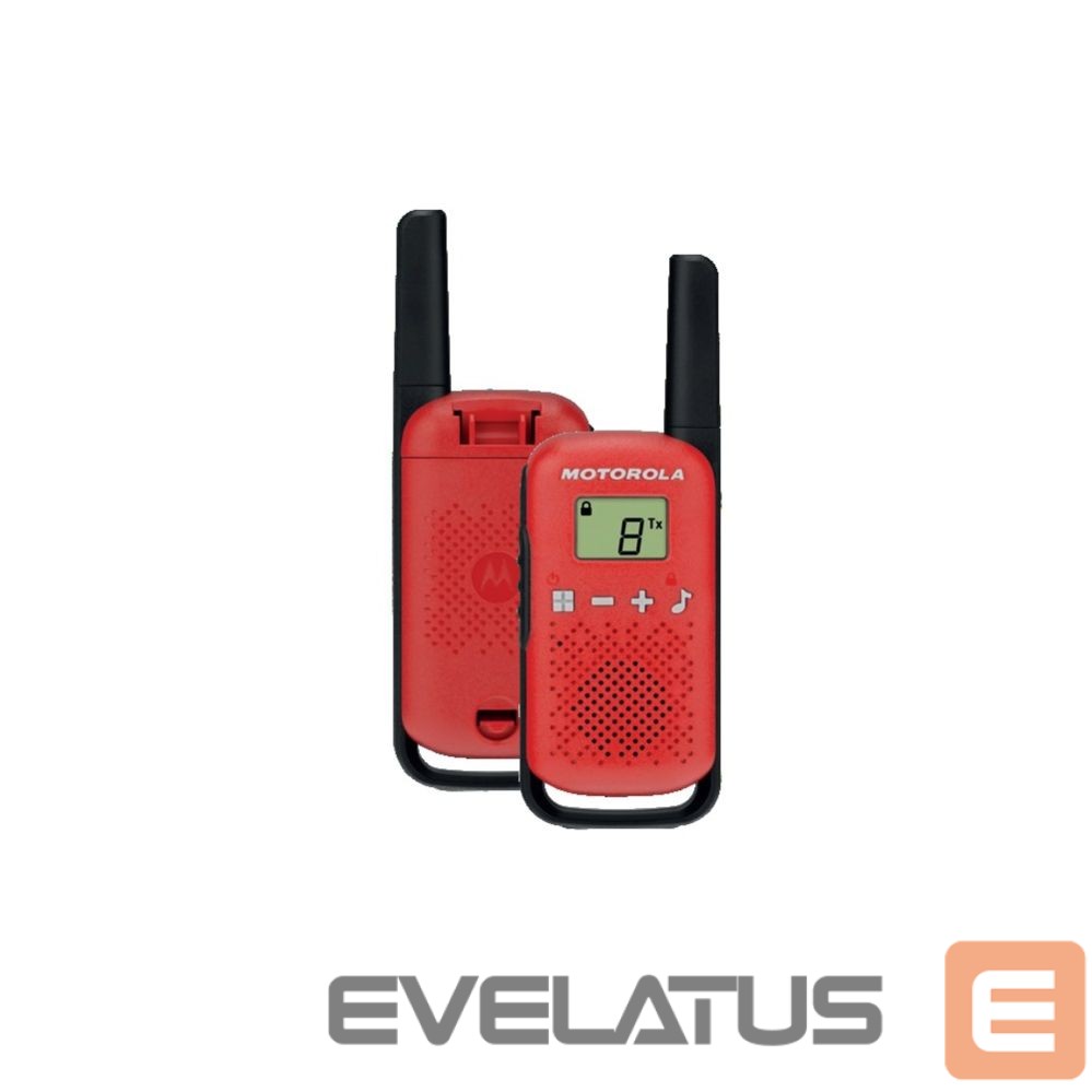 Raadio Motorola Motorola Talkabout T42 twin-pack red