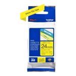 Tarvikud ja tarvikud Brother  | TZe-651 Laminated Tape | Black On Yellow | TZe | 8 m | 2.4 cm 