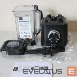 Mikserid ja blenderid Caso  SALE OUT.  B 2000 Power Blender, Power 2000 W, Black |  Power Blender | B 2000 | Tabletop | 2000 W | Jar material Tritan | Jar capacity 2 L | Ice crushing | Black | UNPACKED, DAMAGED INNERT PACKAGING 
