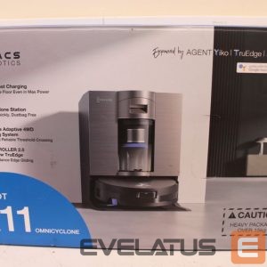Tolmuimeja Ecovacs  SALE OUT.  DEEBOT X11 OMNICYCLONE EU Vacuum & mop, Wet&Dry,with new bagless All-in-One OmniCyclone station, Black (with brown shimmer |  Robot Vacuum Cleaner with New Bagless All-in-One OmniCyclone Station | DEEBOT X11 OMNICYCLONE EU | Wet&Dry | 6400 mAh | 19500 Pa | Black | DEMO 