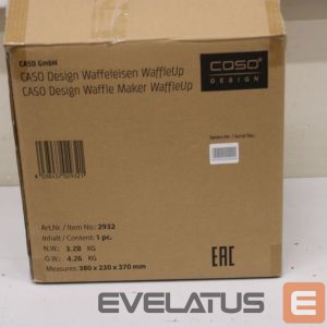 Röster Caso  SALE OUT.  WaffleUp Waffle Maker, 800 W, Stainless Steel |  WaffleUp | Waffle Maker | 800 W | Number of pastry 1 | Waffle | Silver | DEMO 