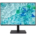 Monitorid Acer  Vero B247Y Series Monitor 60cm 23.8'' FHD ZeroFrame IPS 120Hz 16:9 4ms(GTG) 250nits VGA HDMI DP MM Audio In/Out AdaptiveSync EU Black | 