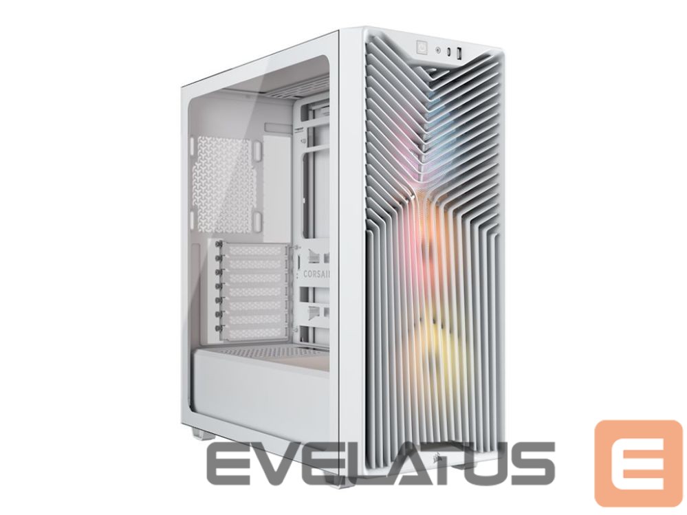 Arvuti korpus Corsair PC Case | 3200D RS ARGB | White | Mid-Tower