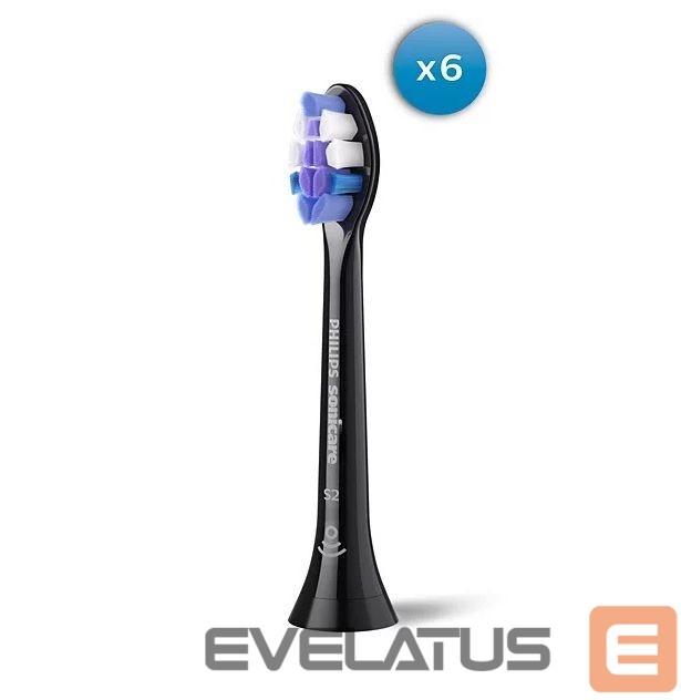 Hambahari Philips HX6056/88 Sonicare Sensitive | Replacement brush heads | Heads | For adults | Number of brush heads included 6 | Black