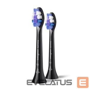 Hambahari Philips  Replacement brush heads | HX6052/88 Sonicare Sensitive | Heads | For adults | Number of brush heads included 2 | Black 