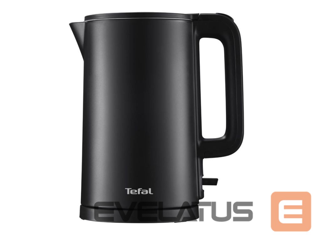 Veekeetja TEFAL | KO1408E0 Thermo Protect | Kettle | Electric | 1500 W | 1.5 L | Stainless steel/Plastic | 360° rotational base | Black