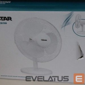 Ventilaator Tristar  SALE OUT. | SALE OUT.  Desk fan | VE-5724 | Desk fan | 40 W | Diameter 30 cm | Number of speeds 3 | Oscillation | White | DAMAGED PACKAGING 