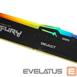 Operatiivmälu DDR4 Kingston  KF560C30BBEA-32 32GB 6000MT/s DDR5 CL30 DIMM FURY Beast Black RGB EXPO | 