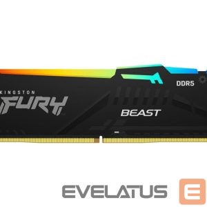 Operatiivmälu DDR4 Kingston  KF564C32BBEA-16 16GB 6400MT/s DDR5 CL32 DIMM FURY Beast Black RGB EXPO | 