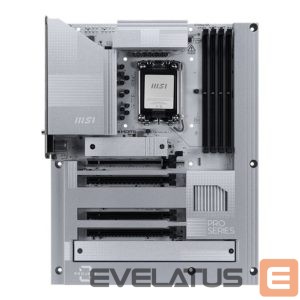 Intel protsessori emaplaat MSI  PRO Z890-S WIFI PZ | Processor family Intel | Processor socket LGA1851 | DDR5 | Supported hard disk drive interfaces SATA, M.2 | Number of SATA connectors 4 
