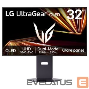 Monitorid LG  | 32GX850A-B | 32 " | 16:9 | 165 Hz | 0.03 ms | 3840 x 2160 pixels | 275 cd/m² | HDMI ports quantity 2 | Black 