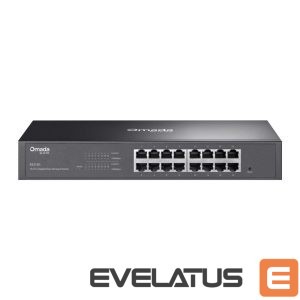 Server – muud tarvikud TP-Link  ES216G |  Omada 16-Port Gigabit Easy Managed Switch | Desktop/Rackmountable | Managed | Power supply type 100-240 V, 50/60 Hz 