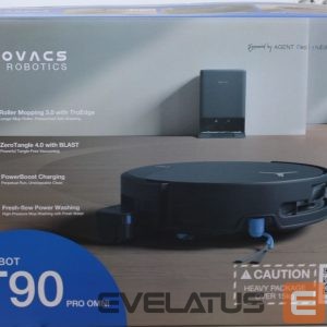 Tolmuimeja Ecovacs  SALE OUT.  DEEBOT T90 PRO OMNI BLACK Vacuum cleaner, Robot, Wet&Dry, 30800Pa,  TruEdge 3.0, AIVI 3D 3.0, 4000 mAh, Black + Auto-empty |  Robotic Vacuum Cleaner | DEEBOT T90 PRO OMNI | Wet&Dry | Operating time (max) 350 min | Li-Ion | 4000 mAh | Dust capacity 0.25 L | 30000 Pa | Black | SCRATCHED ITEM PART, DEMO 