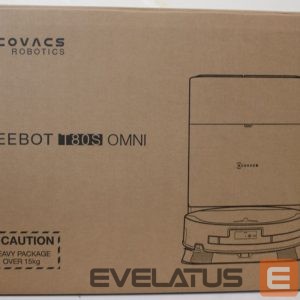 Tolmuimeja Ecovacs  SALE OUT.  DEEBOT T80S OMNI BLACK Vacuum cleaner, Robot, Wet&Dry, 24800Pa, TruEdge 3.0, AIVI 3D 3.0, 6400 mAh, Black + Auto-empty sta |  Robotic Vacuum Cleaner | DEEBOT T80S OMNI BLACK | Wet&Dry | 6400 mAh | 24800 Pa | Black | SCRATCHED ITEM, DEMO 