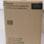 Muud väikesed kodumasinad Caso  SALE OUT.  Ice Ball Maker | IceBall Pro | Power 130 W | Capacity 1.3 L | Matt Black | USED, DIRTY 