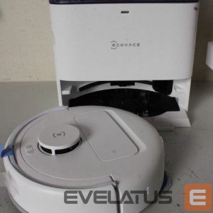 Tolmuimeja Ecovacs  SALE OUT.  DEEBOT mini Vacuum cleaner, Robot, Wet&Dry, ZeroTangle Technology, Agile Navigation, White/Blue + Auto-empty station |  Robotic Vacuum Cleaner | DEEBOT mini BLUE | Wet&Dry | Li-ion | 3200 mAh | Dust capacity 1.8 L | 8000 Pa | White/Blue | DAMAGED PACKAGING, UNPACKED 