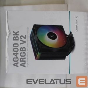 Jahutid Deepcool  SALE OUT.  AG400 BK ARGB V2 CPU Cooler, Black | SALE OUT.  CPU Cooler | AG400 BK ARGB | DAMAGED PACKAGING | Intel, AMD 