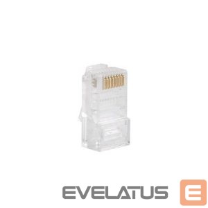 Üleminek Lanberg  Plug RJ45 CAT.5E UTP plug 8P8C, 100 pcs | PLU-5000 | Transparent 