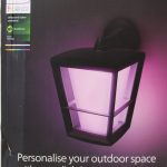 Laualamp Philips Hue  SALE OUT. |  WCA Econic Outdoor Wall Lantern | 15 W | 2000-6500 Hue White Colour Ambiance | DAMAGED PACKAGING | 24 month(s) 