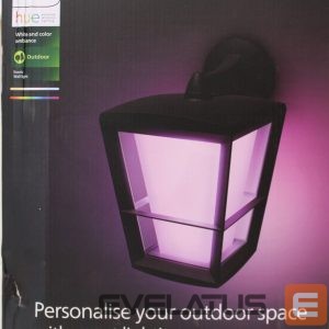 Laualamp Philips Hue  SALE OUT. |  WCA Econic Outdoor Wall Lantern | 15 W | 2000-6500 Hue White Colour Ambiance | DAMAGED PACKAGING | 24 month(s) 