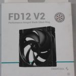 Jahutid Deepcool  SALE OUT.  cooling fan R-FD12V2-BKNPN1-G |  Cooling Fan | FD12 V2 | Black | DAMAGED PACKAGING 
