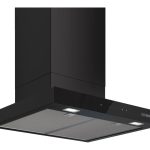 Integreeritav õhupuhasti Bosch  DWB67DN60 Wall-mounted Extractor Hood, A, Width 60 cm, Max extraction power in intensive mode 699 m3/h, Matte Black | 