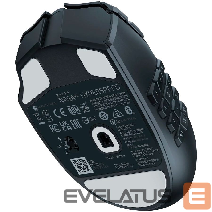 Arvutihiir Razer RAZER Naga V2 HyperSpeed Gaming Mouse