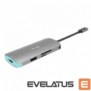 Muu arvutitarvik I-TEC  USB C MetalNanoDock 4K HDMI+PD 60W 