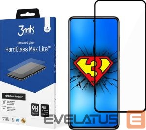 Kaitseklaasid 3MK Xiaomi POCO X3 GT Black - HardGlass Max Lite 