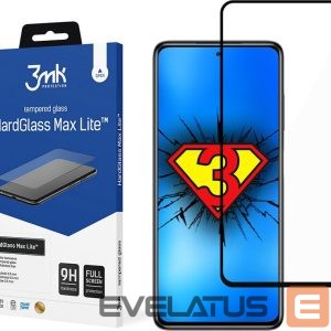 Kaitseklaasid 3MK Xiaomi POCO X3 GT Black - HardGlass Max Lite 