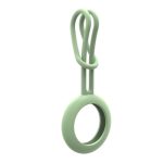 Nutika sildi tarvik iLike  AirTag Silicone Keychain Loop Case Green