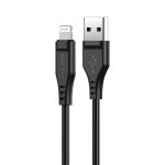 Kaabel Acefast Apple Lightning to USB 1.2m 2.4A MFI Cable Black
