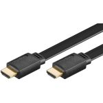 Kaabel Goobay - High Speed HDMI flat-cable with Ethernet 1 m Black