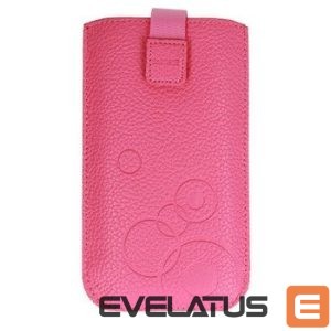 Universaal mobiiltasku iLike Universal Leather Pocket Case XL Rose