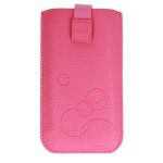 Universaal mobiiltasku iLike Universal Leather Pocket Case XL Fuchsia