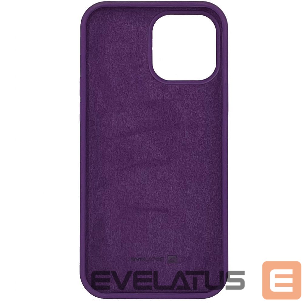 Tagakaaned Evelatus Apple Evelatus iPhone 13 Pro Max Premium Soft TouchSilicone Case Purple