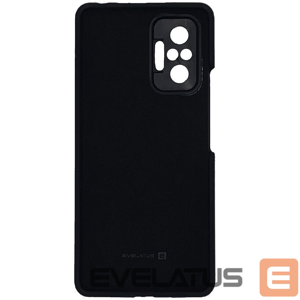 Tagakaaned Evelatus Xiaomi Redmi Note 10 Pro Premium Soft Touch Silicone Case Black