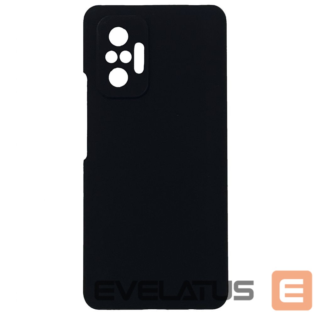 Tagakaaned Evelatus Xiaomi Redmi Note 10 Pro Premium Soft Touch Silicone Case Black