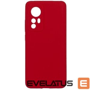 Tagakaaned Evelatus Xiaomi 12/12x Premium Soft Touch Silicone Case Red