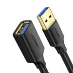 Üleminek Ugreen  Cable cord extension adapter USB 3.0 (female) - USB 3.0 (male) 2 m Black